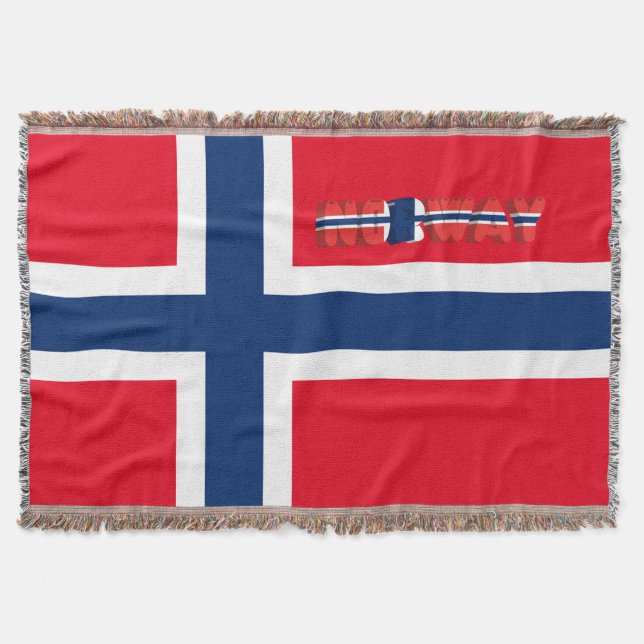 Manta Bandeira norueguesa (Frente)