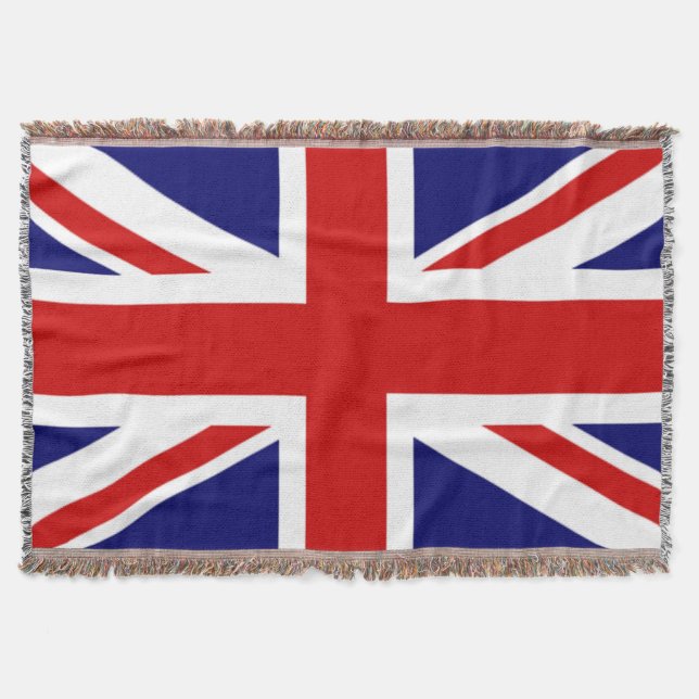 Manta Bandeira Union Jack do Reino Unido (Frente)
