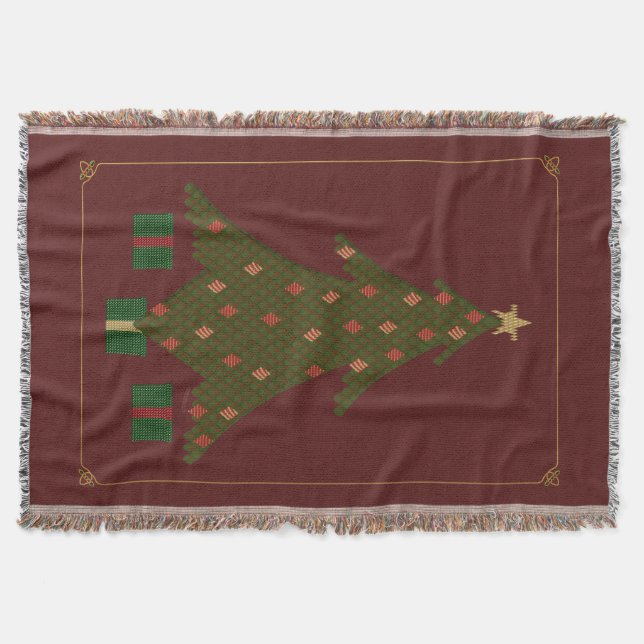 Manta Banheta de Despejo de Natal Incluso (Frente)