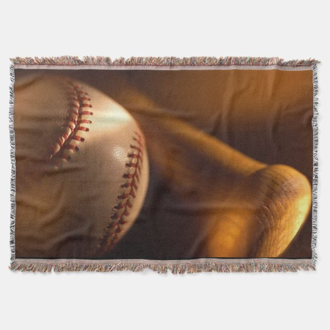 Manta Basebol e cobertura do lance do bastão (Frente)