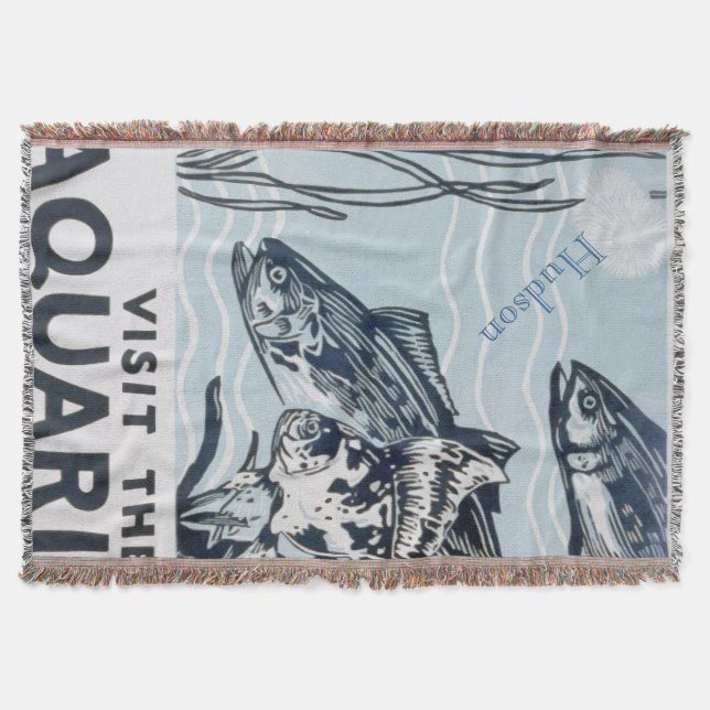 Manta Bem-vindos ao nosso lago de caça à alagem (Frente)