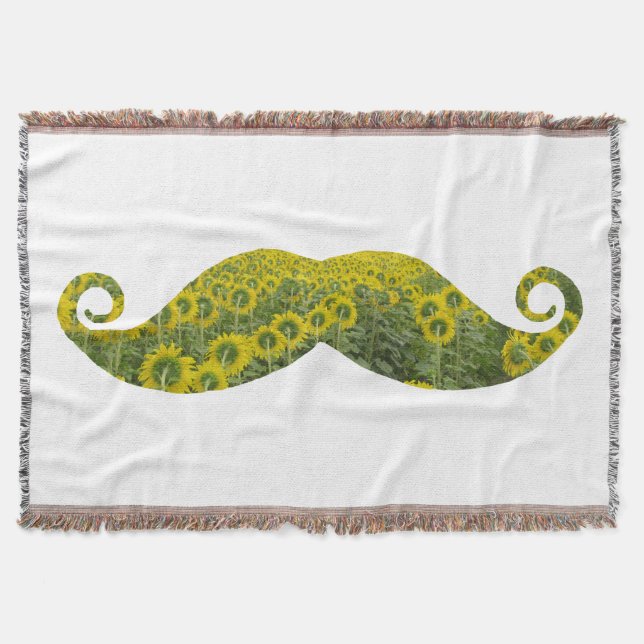 Manta Blanket de bigode (Frente)