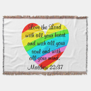 MANTA BONITO MATTHEW 22:37 AMOR DESIGN