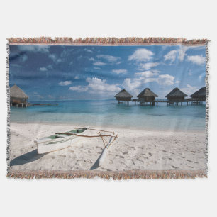 Manta Bungalows da praia Motu Toopua