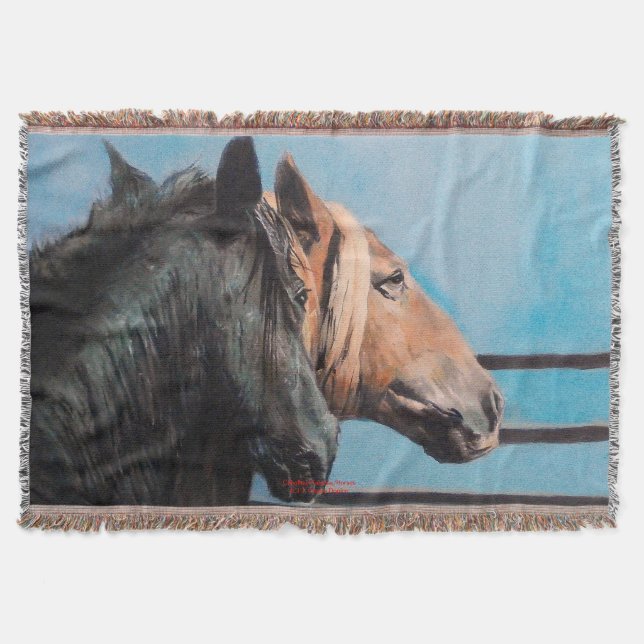 Manta Caballos/Cabalos/Horses (Frente)