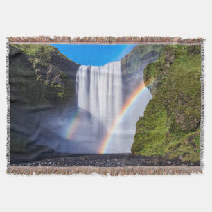 Manta Cachoeira e arco-íris