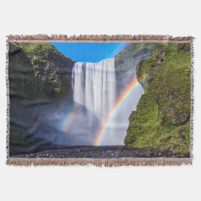 Manta Cachoeira e arco-íris (Frente)