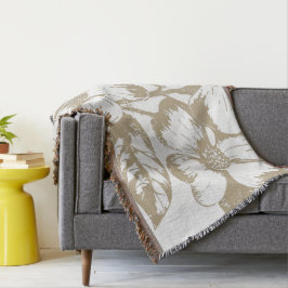 Manta Cafe Latte Dogwood Floral