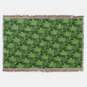 Manta Canadá Blanket Canadá Mapeia Leaf Souvenir Throw