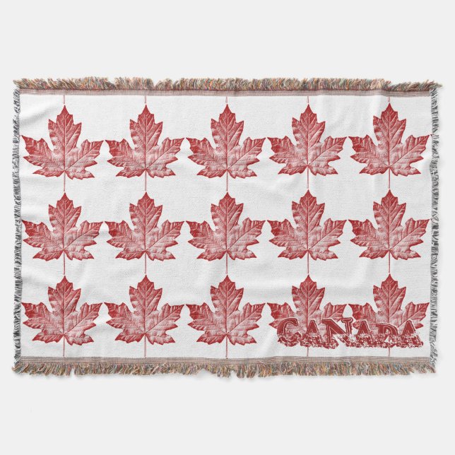 Manta Canadá Blanket Legal Canadá Souvenir Throw Blanket (Frente)