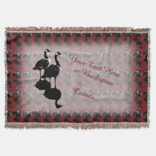 Manta Canadá Souvenir Blanket Canadá Ganha Blanket