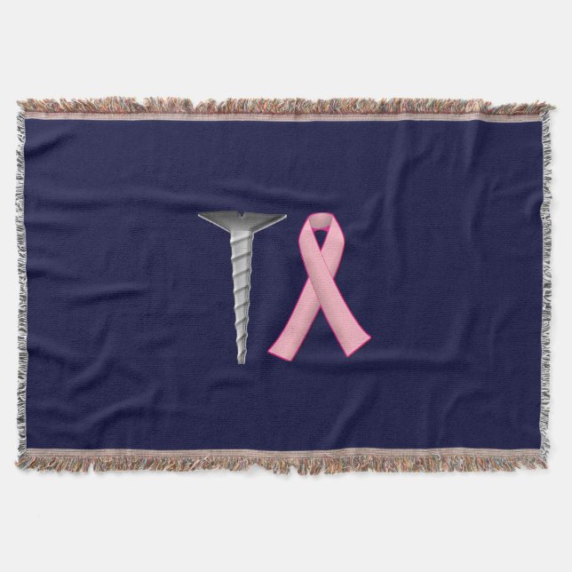 Manta Cancer de mama do parafuso (Frente)