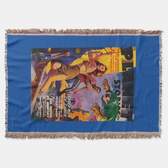 Manta Capa de revista 5 das histórias do planeta (Frente)