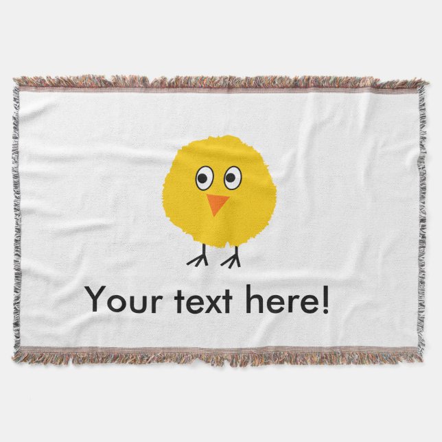 Manta Cartoon de frango (Frente)