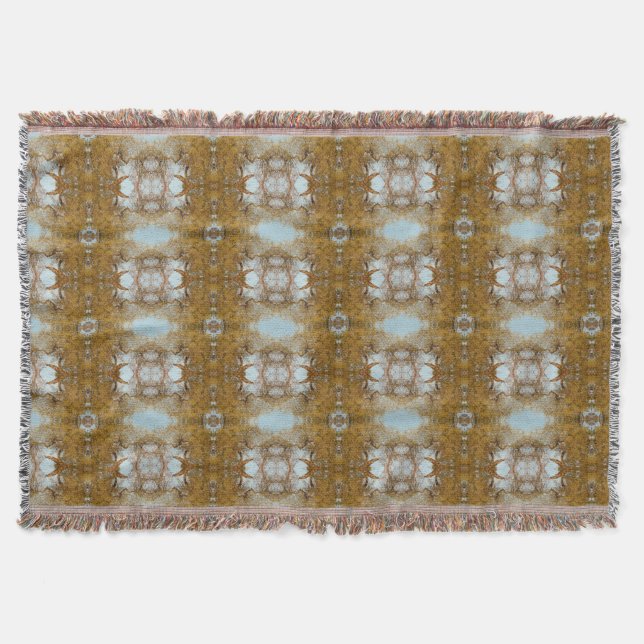 Manta Carvalho com folhagem de outono no Parque de Thous (Frente)