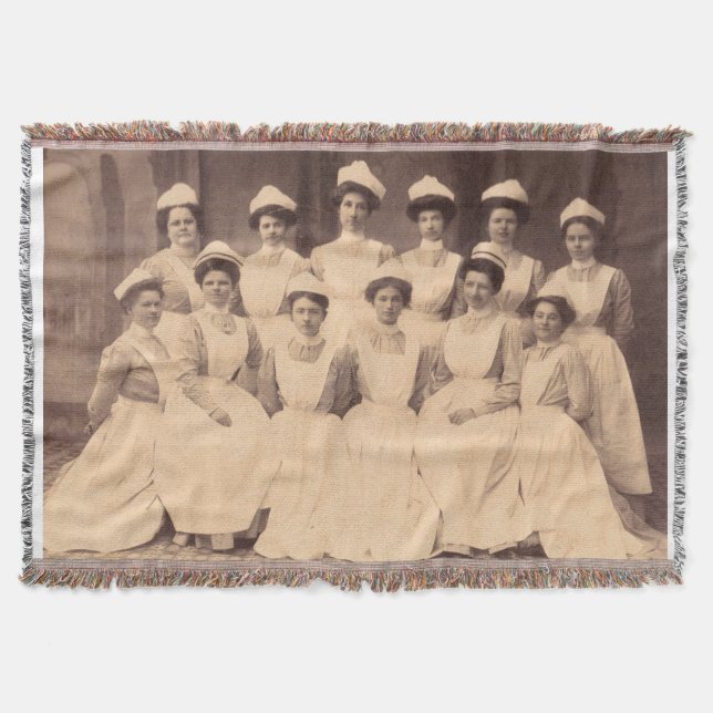 Manta cerca de 1914 formandos da escola de enfermagem (Frente)