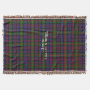 Manta Clan Carnegie Tartan Xadrez Personalizada