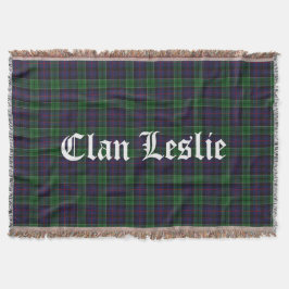 Manta Clan Leslie Tartan Throw