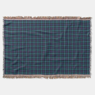 Manta Clan Mackenzie Blue e Turquoise Modern Tartan