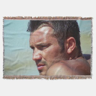 Manta Cobertura bonita do lance da cara