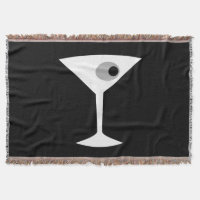 Cobertura de vidro Noir do lance de Martini do
