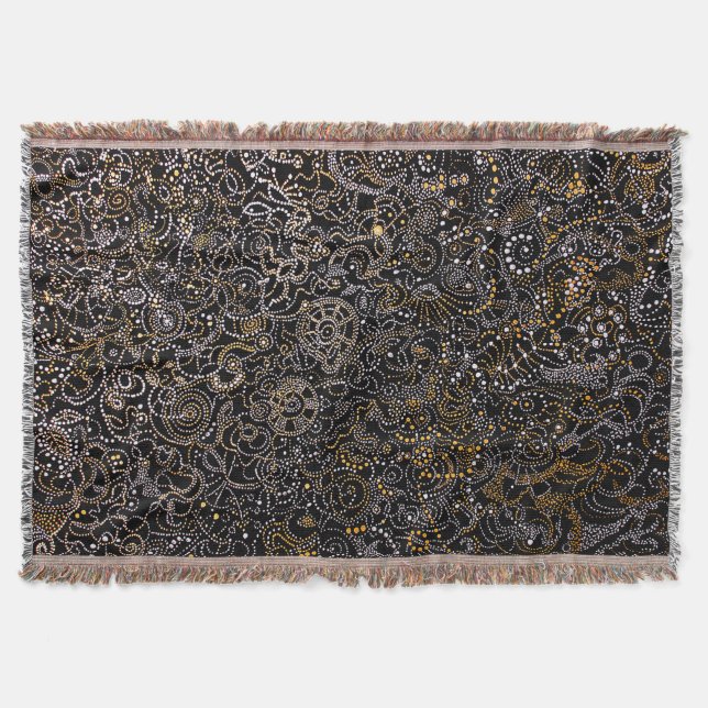 Manta Cobertura do lance da constelação da estrela do (Frente)