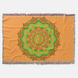 Manta cobertura do lance da mandala da arte 3D