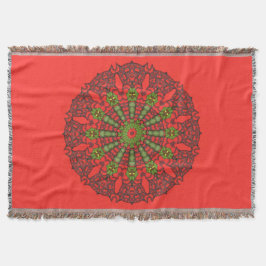 Manta cobertura do lance da mandala da arte 3D