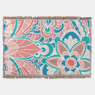 Manta Cobertura do lance do Bohemian, da cerceta e do