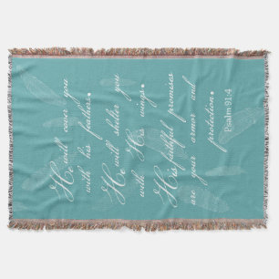 Manta Cobertura do lance do verso da bíblia