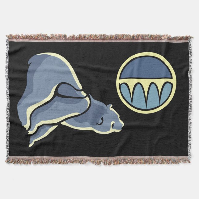 Manta Cobertura do Urso Polar Nativo (Frente)