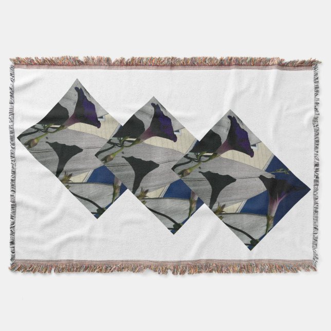 Manta Cobertura floral original do lance (Frente)