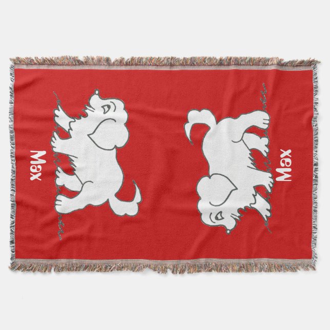 Manta Cobertura personalizada de cães (Frente)