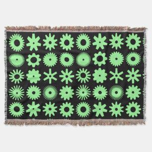Manta Cogs - Verde mint em preto