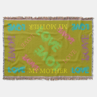 Manta Colorido minha cobertura do lance da mãe