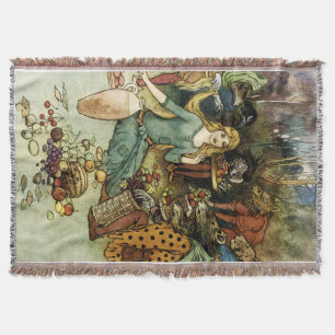 Manta Comprar de nós com uma onda dourada