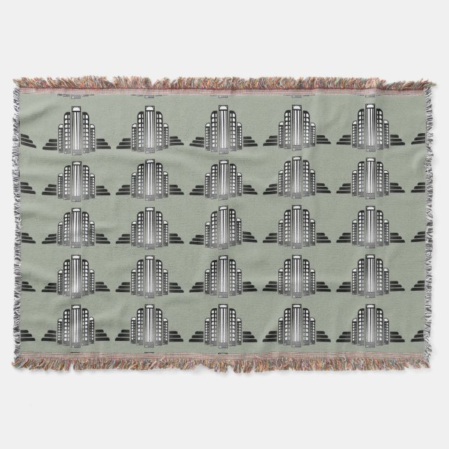 Manta Construção do art deco (Frente)