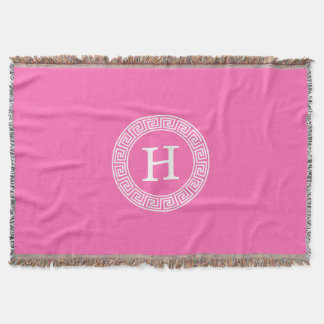 Manta Cor-de-rosa-quente 2 Whats - Quadro-chave grego -