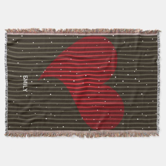 Manta Coração de Namorados de Espumação Simples (Frente)