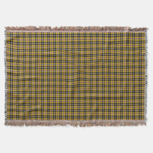 Manta Cornish National Tartan Yellow and Black Xadrez