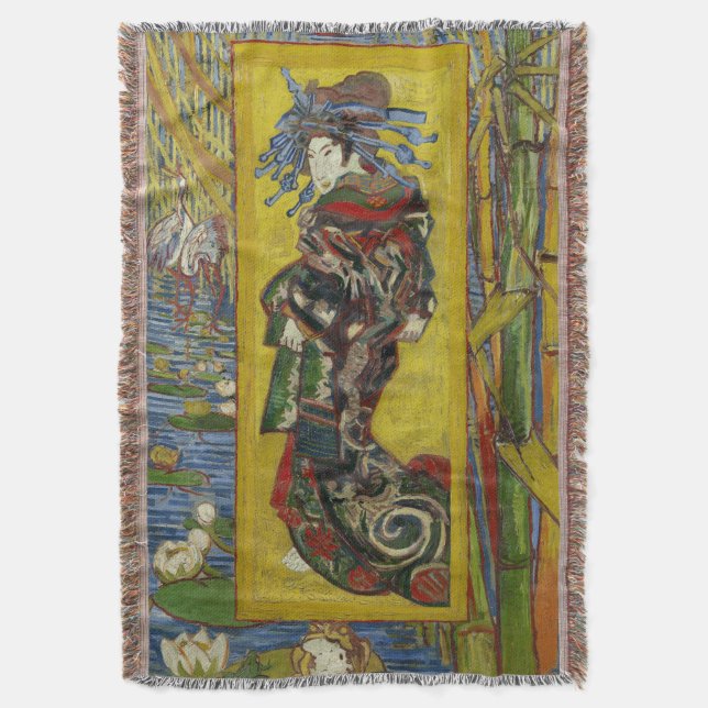 Manta Courtesan após Eisen por Vincent van Gogh (Frente Vertical)