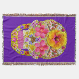 Manta Crânio da Flor 4 - Tropical