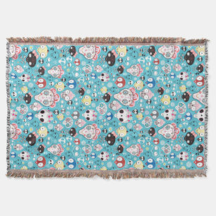 Manta Crânio de riso da textura