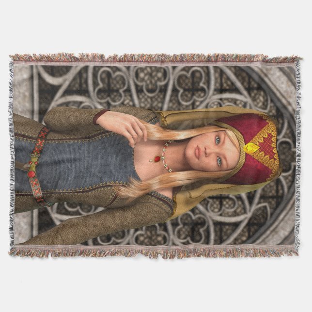 Manta Dama Medieval (Frente)