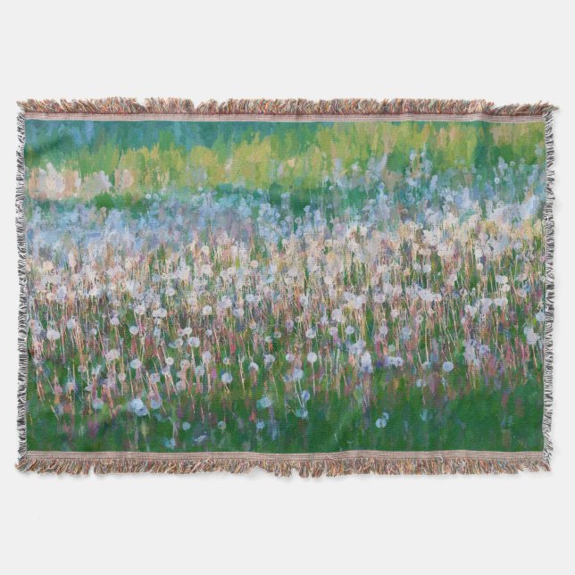 Manta Dandelion Campo de Desejos (Frente)