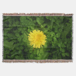 Manta Dandelion Throw Blanket
