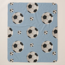 Manta de Futebol com Remendo Falso para Fãs de Esp