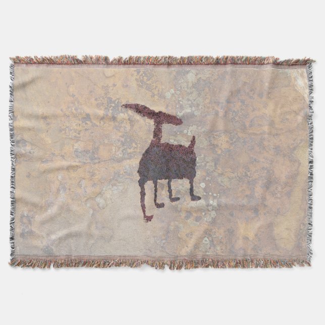 Manta Deer Petrogliph Rinconada Canyon NM (Frente)