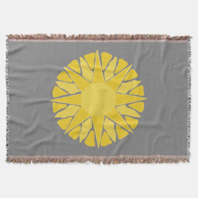 Manta Deserto Sun! cinzento (Frente)