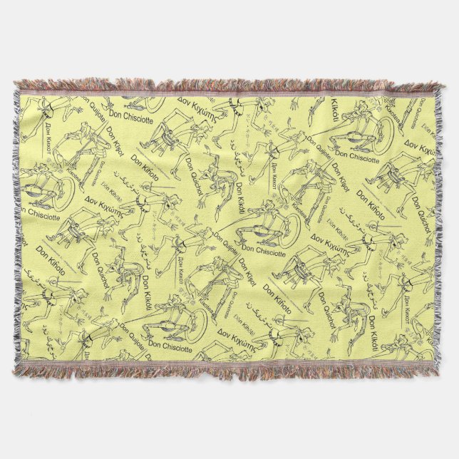 Manta Don Quixote na tradução pelo @QUIXOTEdotTV (Frente)